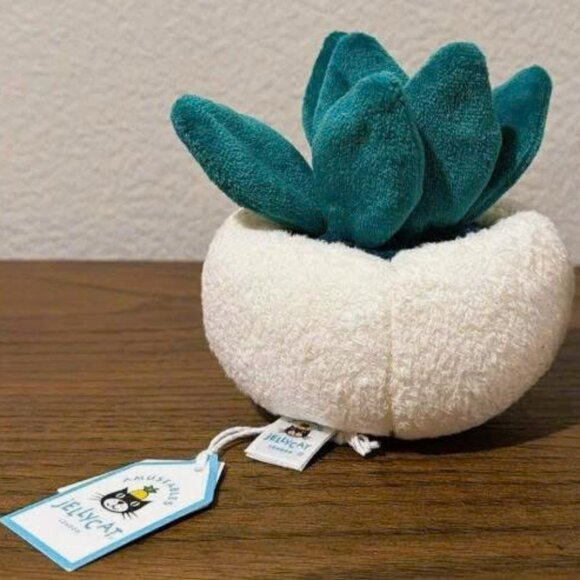 Jellycat Amuseables Skull Planter Plush Halloween 2025 NWT & Dust Bag Gift Cute - Picture 4 of 10